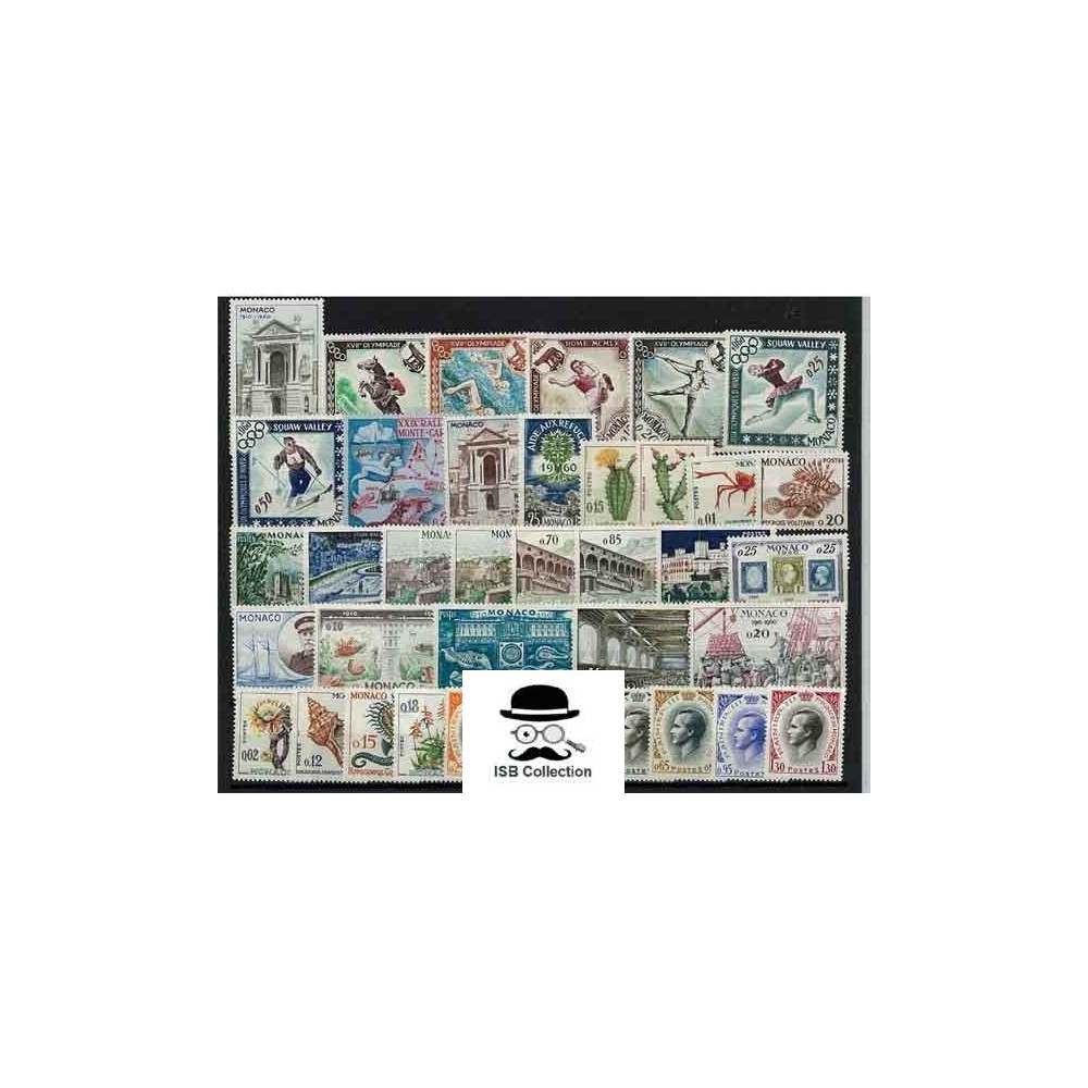 Monaco Ann E Compl Te Timbres Neufs